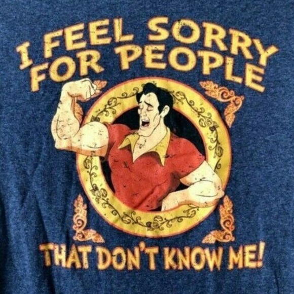 Disney Parks Gaston I Feel Sorry For People Graphi - Picture 3 of 4